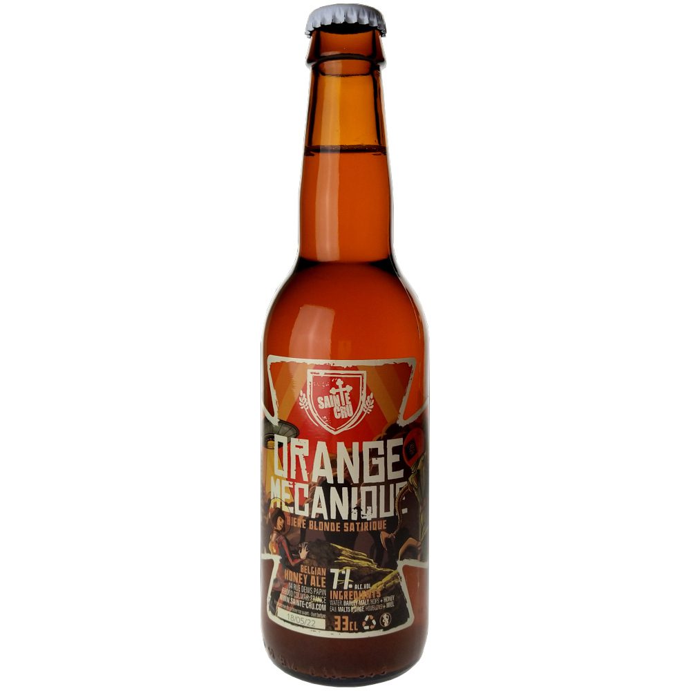 Orange mécanique Brasserie Sainte Cru